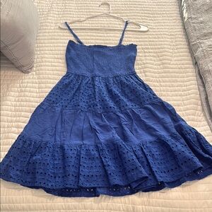 Royal blue dress!